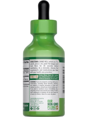 Vitamin D3 + K2 Liquid Drops
