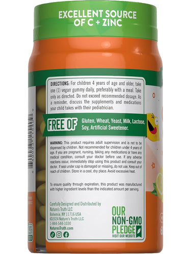 Kids Vitamin C with Zinc