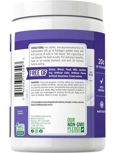 Multi Collagen Powder 20,000 mg (per serving)