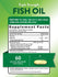 Fish Oil Omega 3 1400 mg