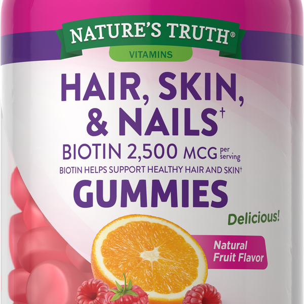 Hair, Skin and Nails Gummies 150 Natural Raspberry Flavour