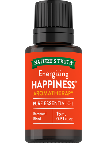 Aromatherapy Drops - Happiness Blend, 100% Pure Essential Oils for Skin, Diffuser, Bath, & Massage Oil