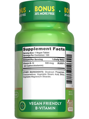 Vitamin B-12 500 mcg