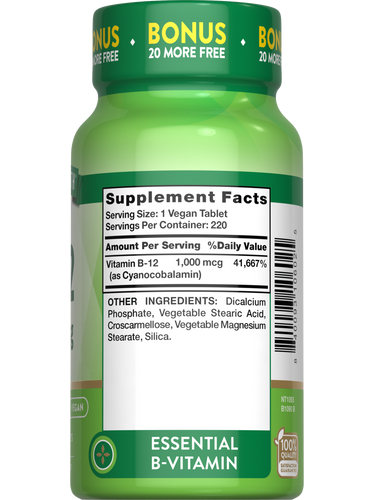 Vitamine B-12 1000 mcg