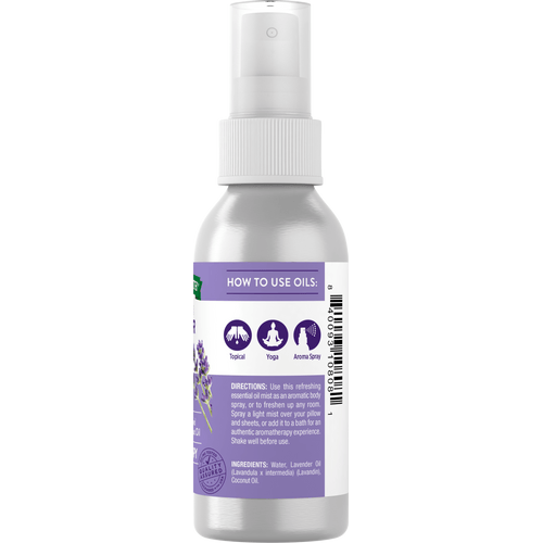 Spray de Niebla de Aceite Esencial de Lavanda