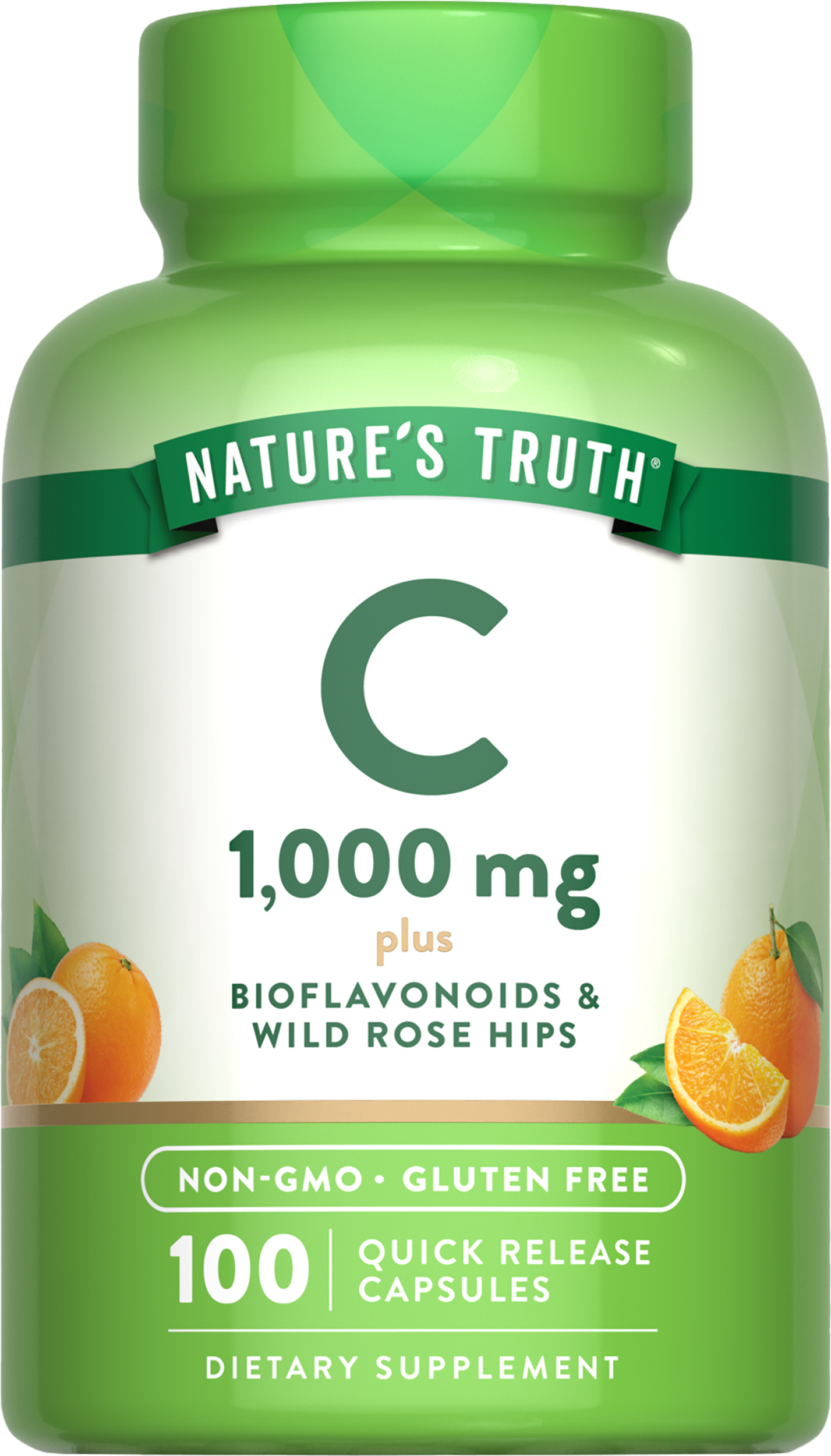 Vitamin C 1000 mg with Bioflavonoids, Rose Hips