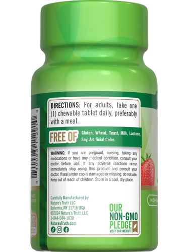 Vitamina D3 2000 IU (50 mcg) Mastigáveis