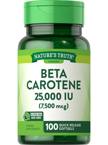 Beta Carotene 25,000 IU (7500 mcg)