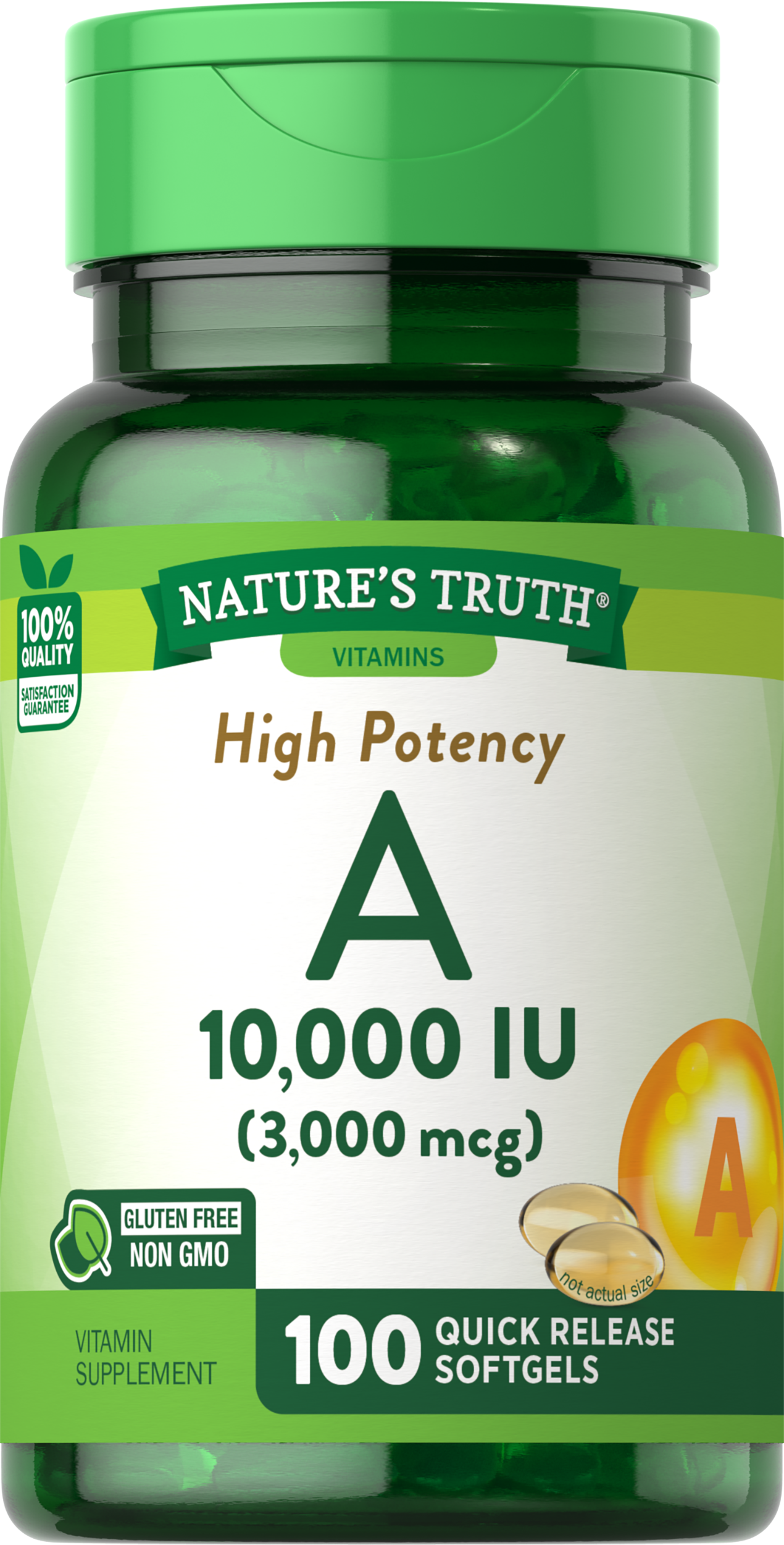 Vitamin A 10,000 IU (3000 mcg)