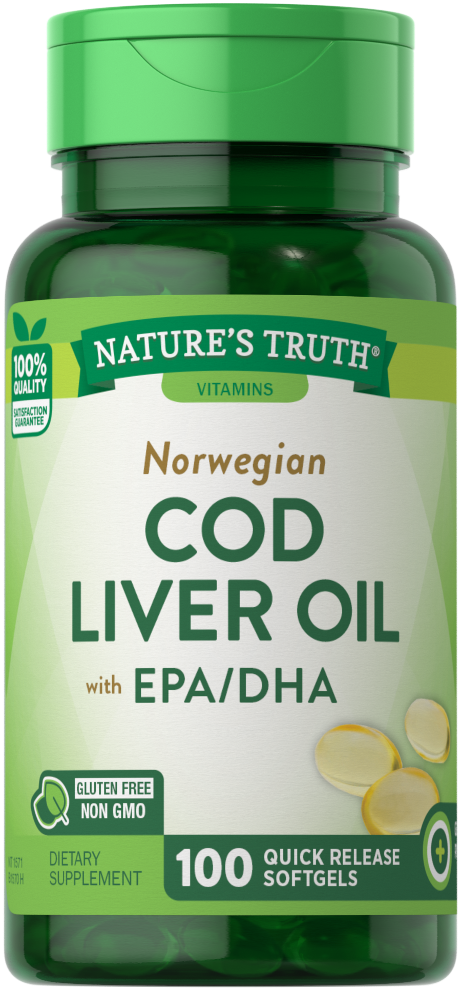 Norwegian Cod Liver Oil with EPA, DHA