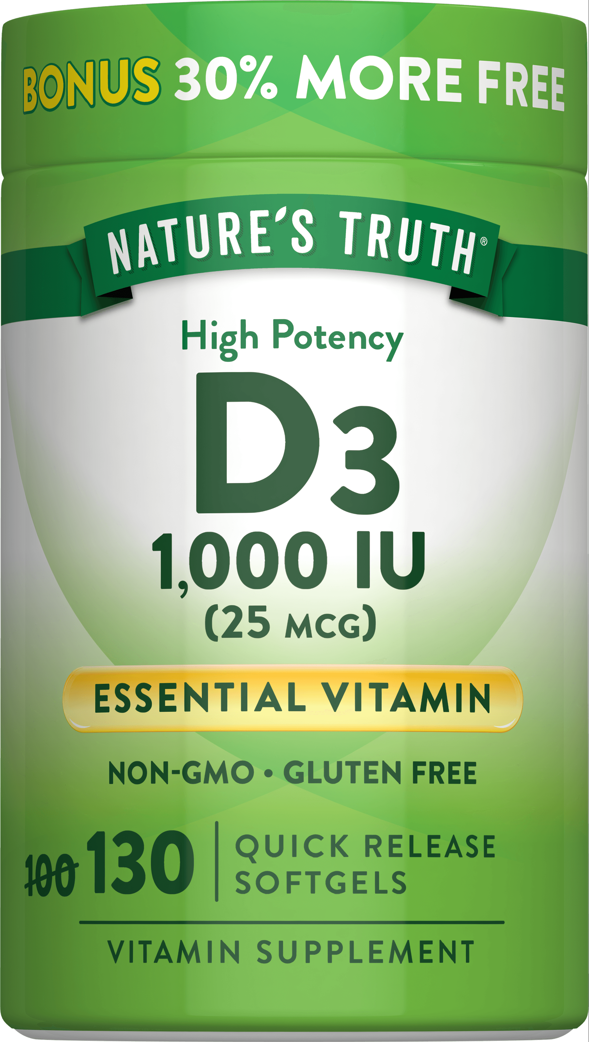 Vitamina D3 1000 IU (25 mcg)