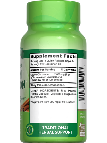 Ceylon Cinnamon 2000mg