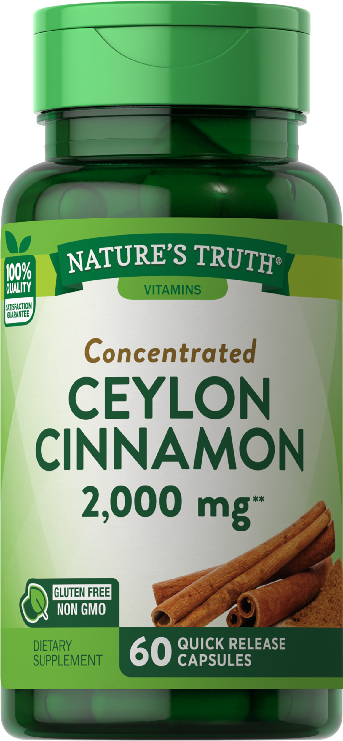 Ceylon Cinnamon 2000 mg with Chromium