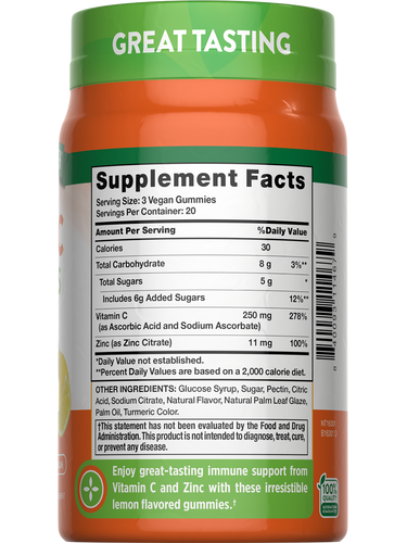 Vitamin C with Zinc