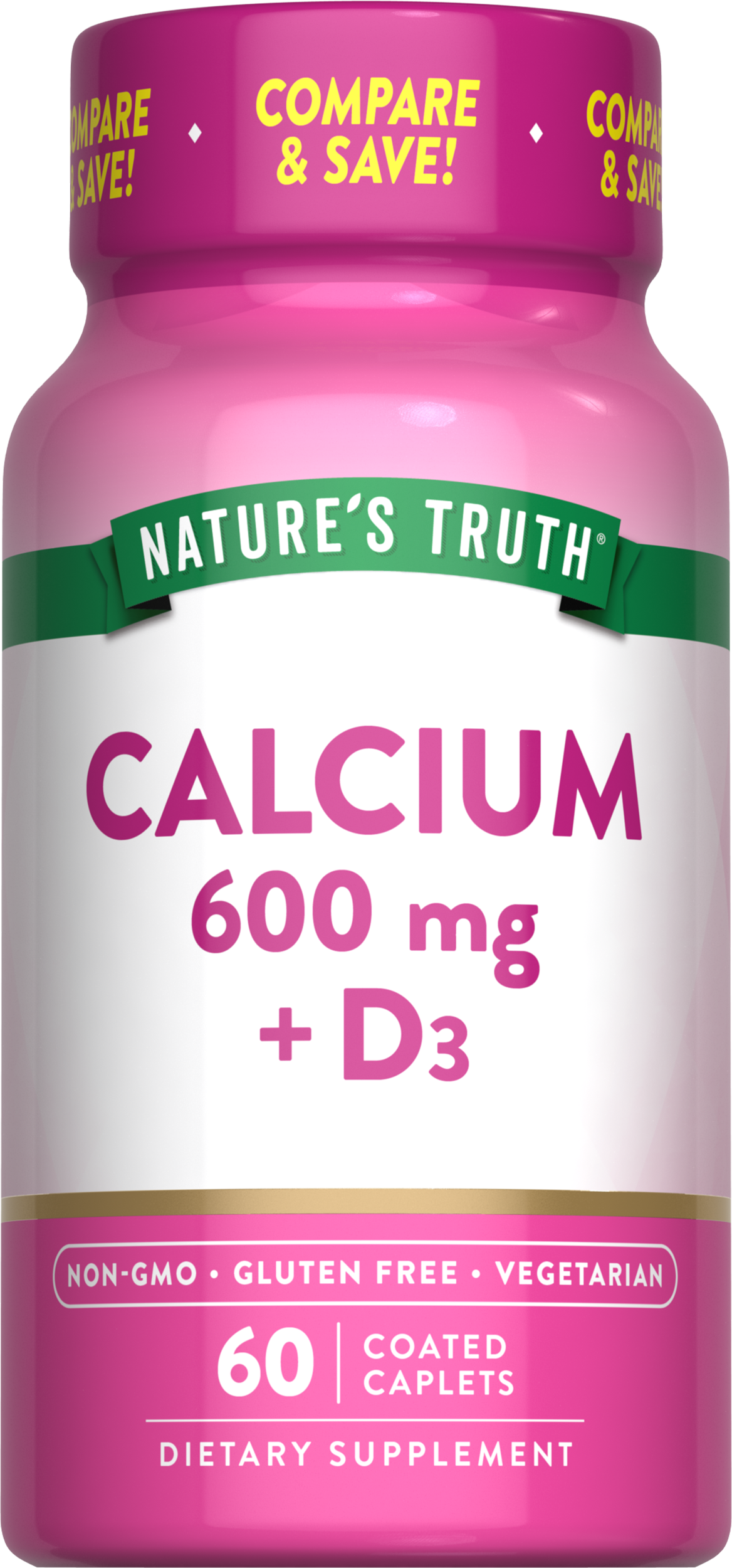 Calcium 600 mg with Vitamin D3 800 IU