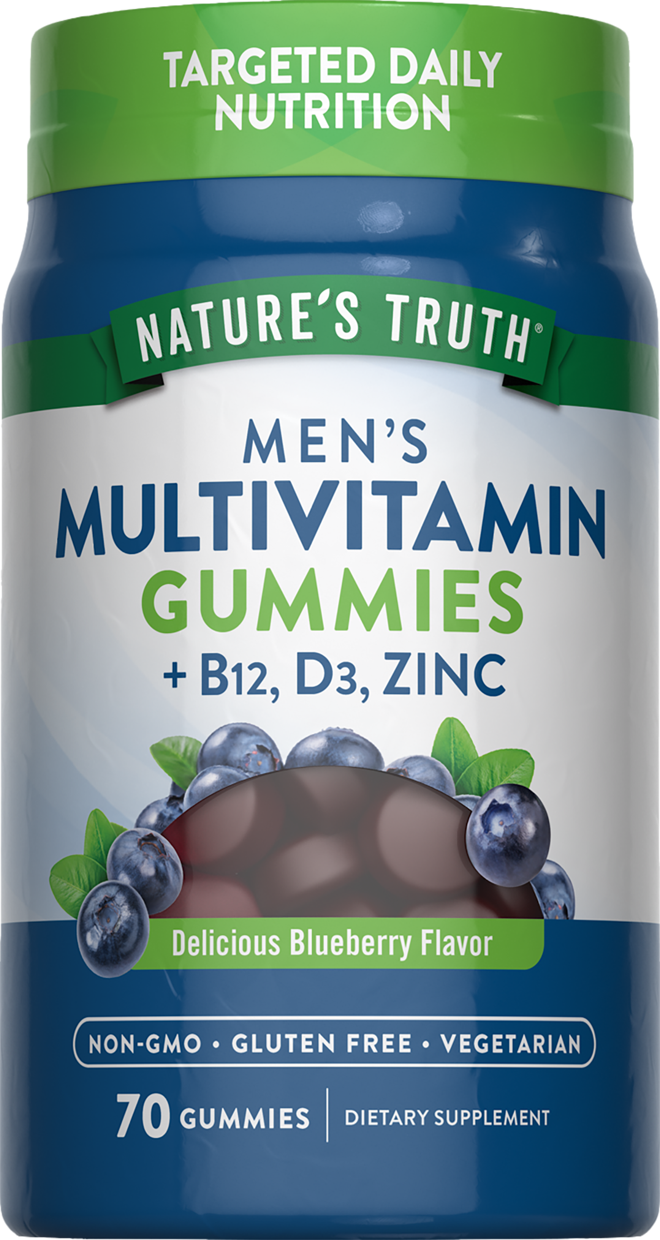 Men's Multivitamin with B-12, D3, Zinc