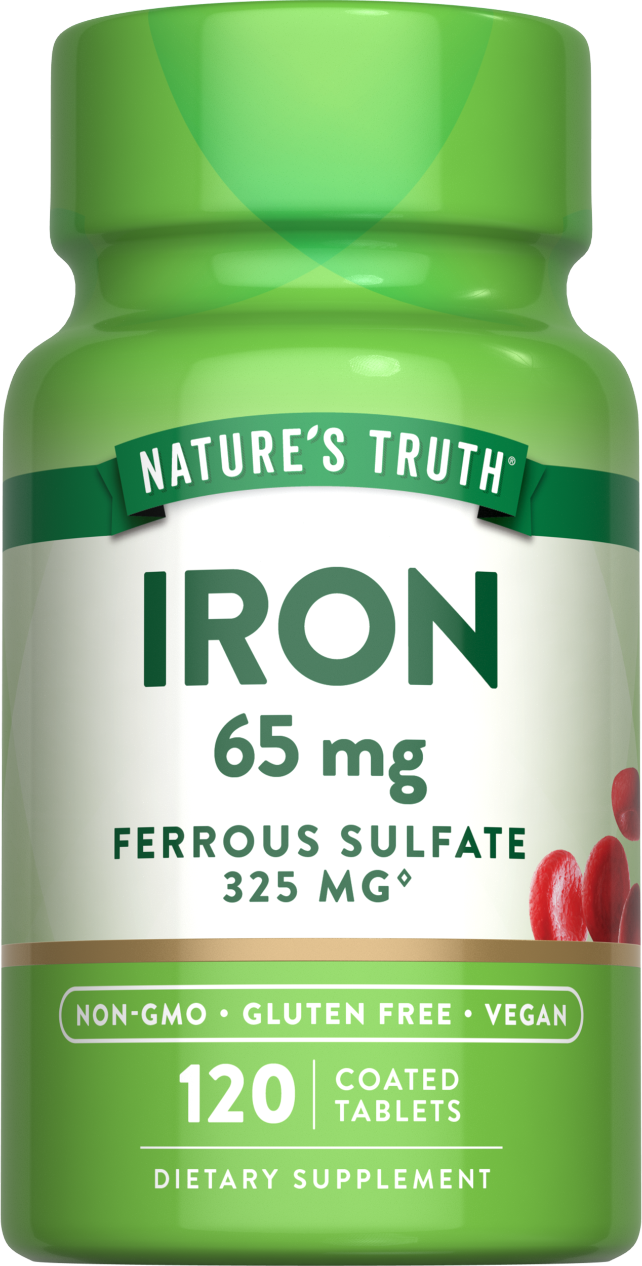 Iron 65 mg | Ferrous Sulfate