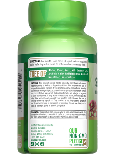 Irish Sea Moss Complex with Bladderwrack, Burdock Root
