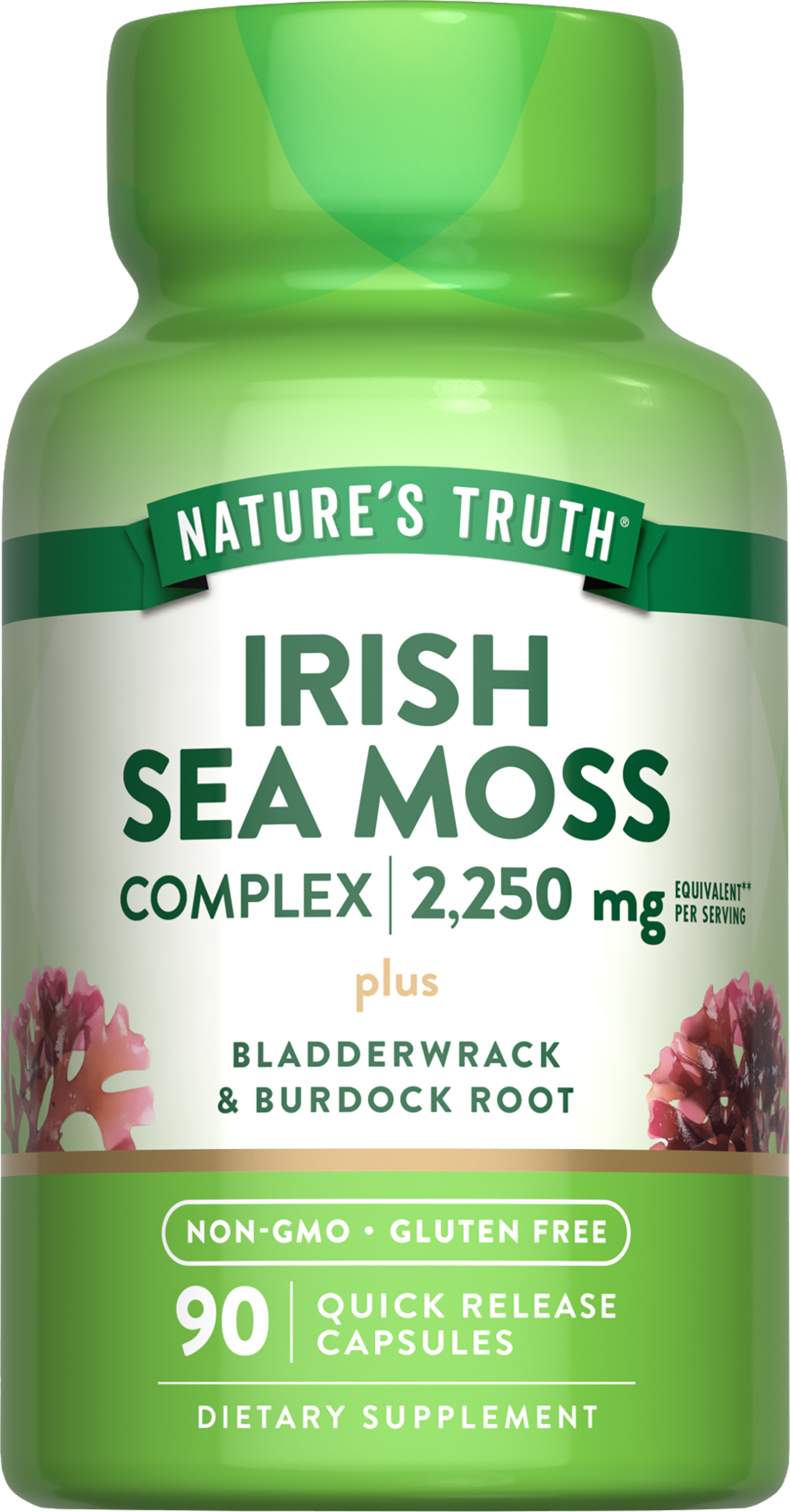Irish Sea Moss Complex with Bladderwrack, Burdock Root