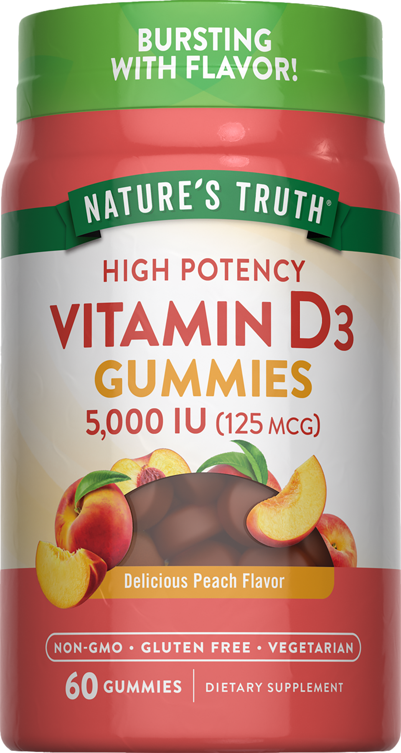 Vitamin D3 5000 IU (125 mcg) | High Potency