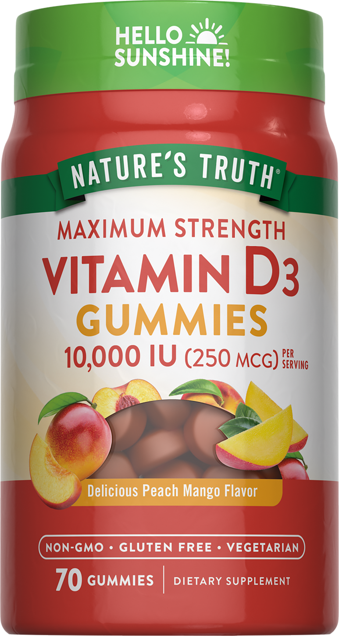 Vitamin D3 10,000 IU (250 mcg) | Max Strength