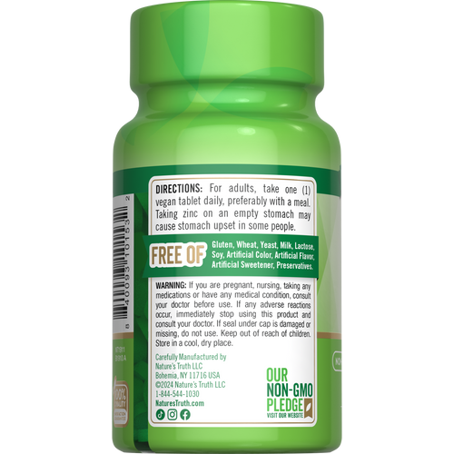 Chelated Zinc Gluconate 50 mg