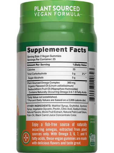 Omega 3-6-7-9 | Plant Sourced
