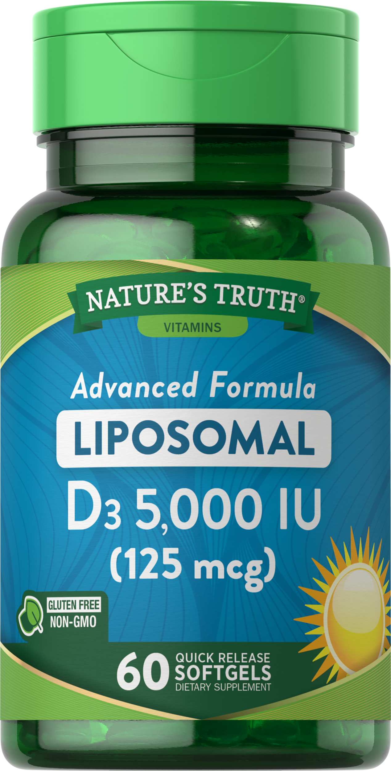 Liposomal Vitamin D3 5000 IU (125 mcg)