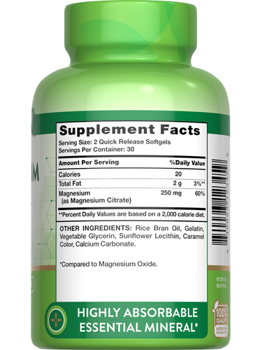 Magnesium Citrate 250 mg