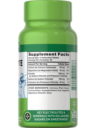 Compresse di Idratazione Elettrolitica
