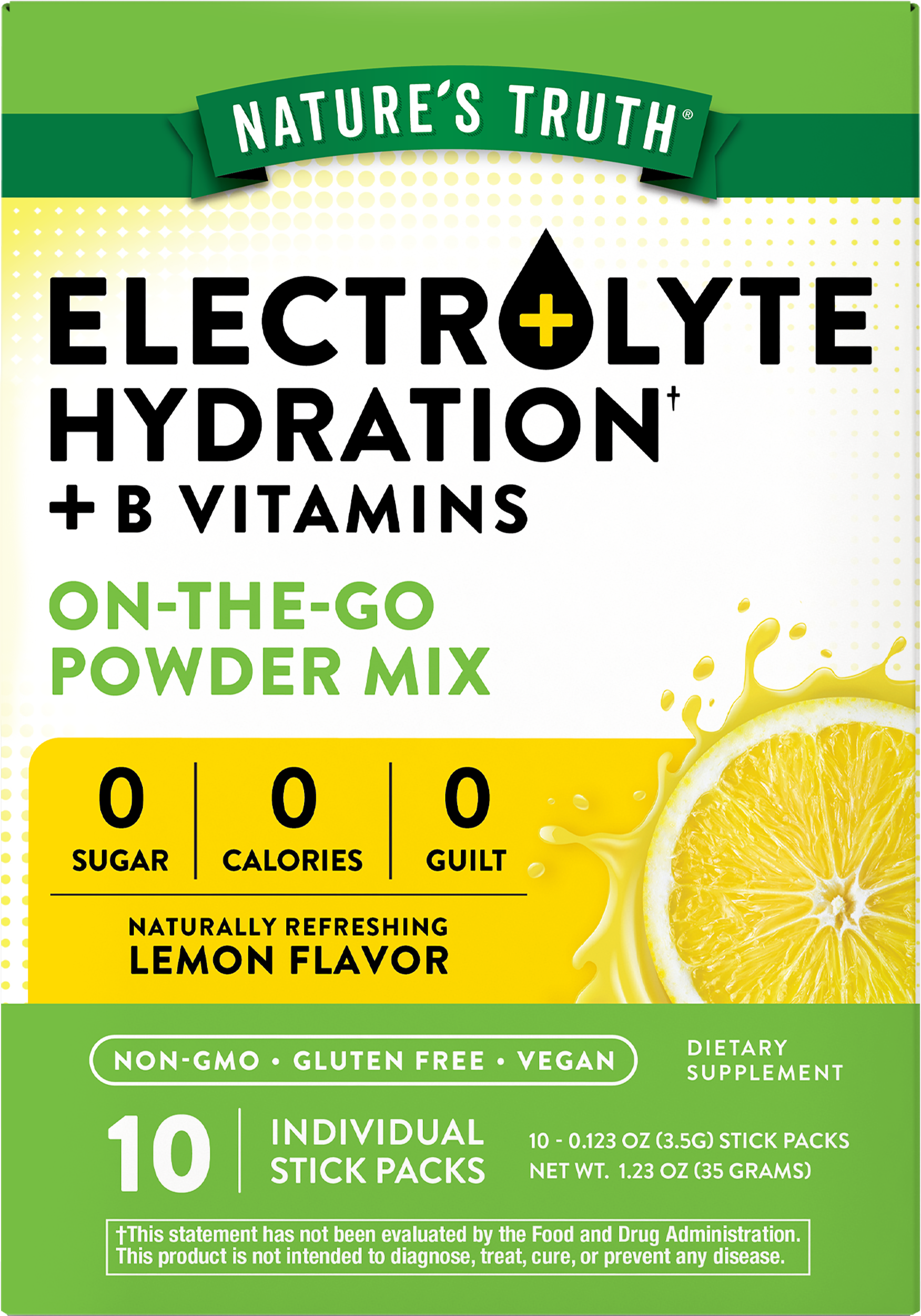 Electrolyte Hydration Powder Packets