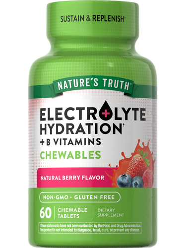 Electrolyte Hydration Chewable Tablets
