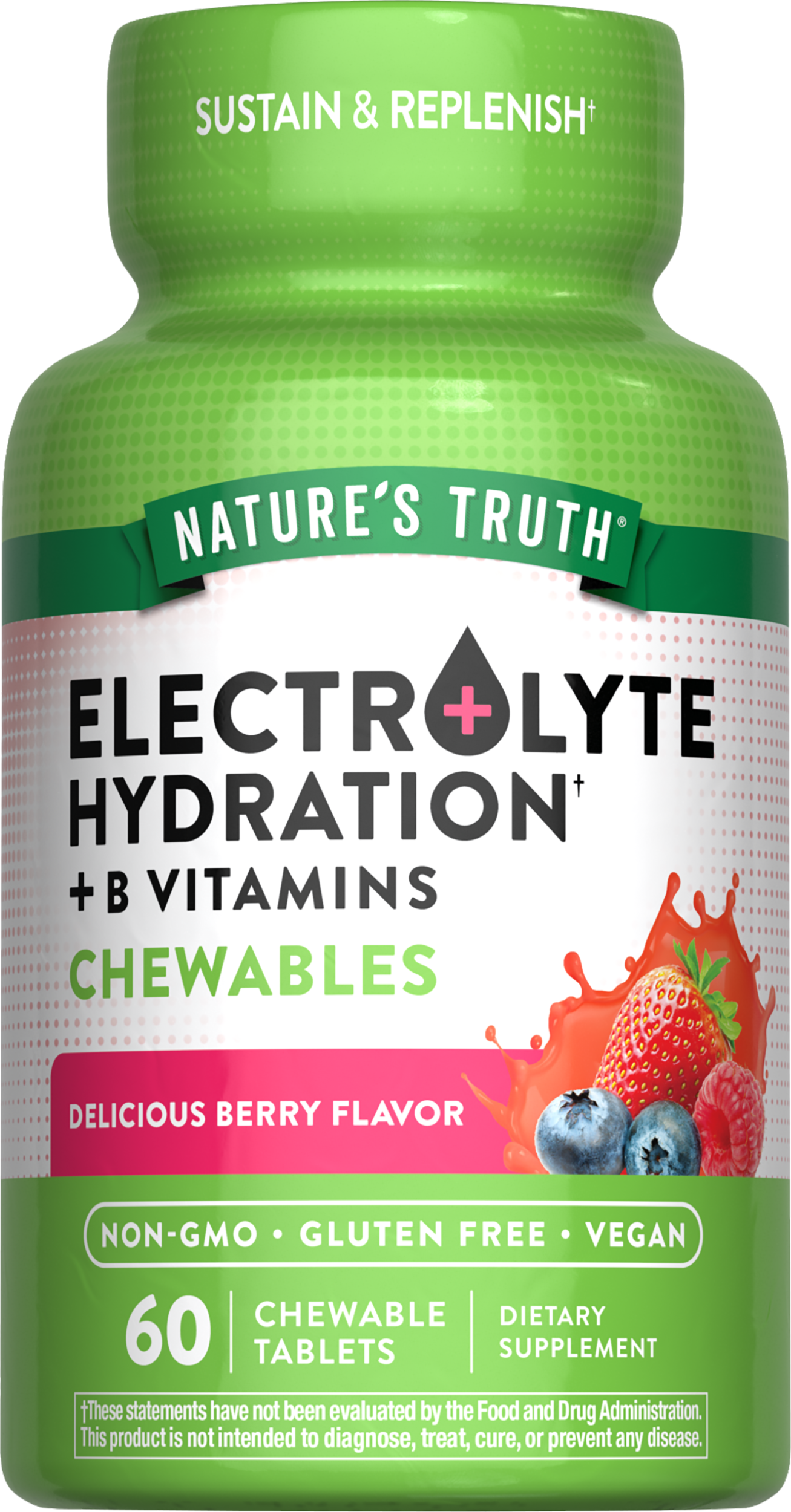 Electrolyte Hydration Chewable Tablets