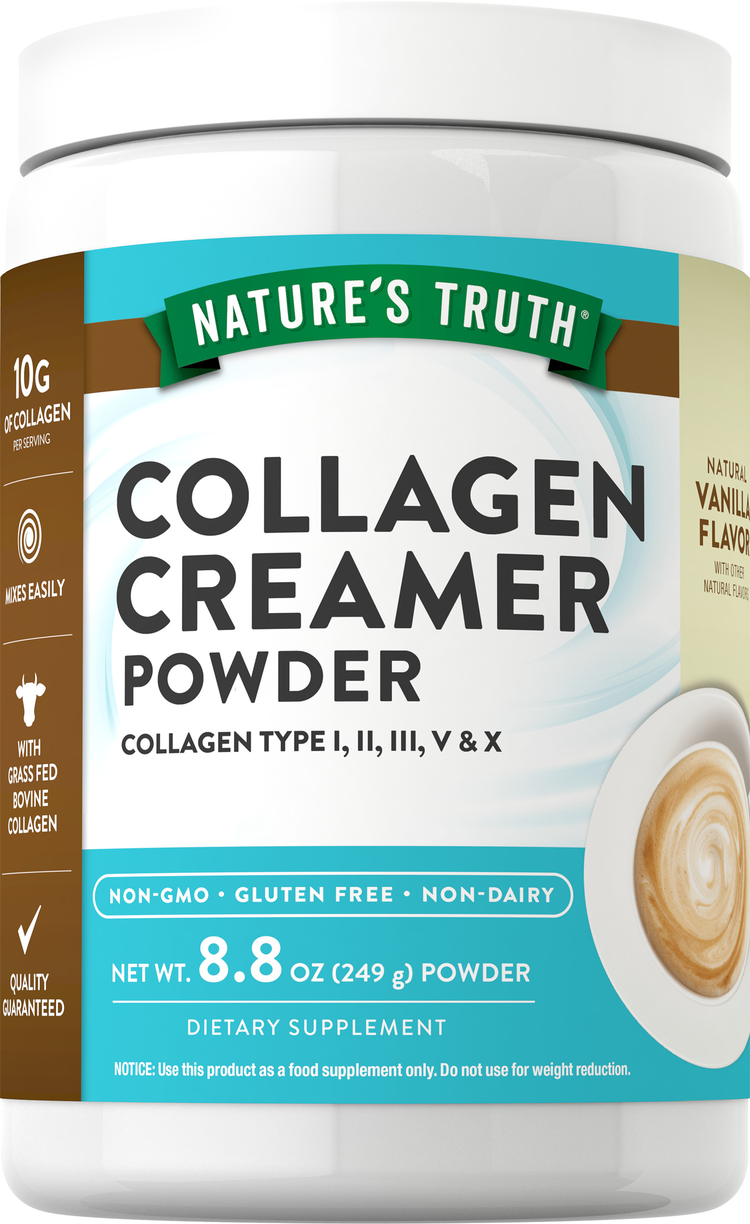 Collagen Creamer for Coffee | Vanilla Flavor