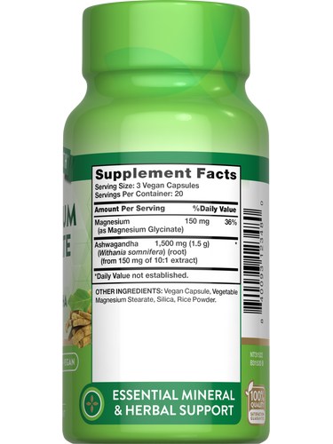 Magnesium Glycinate with Ashwagandha