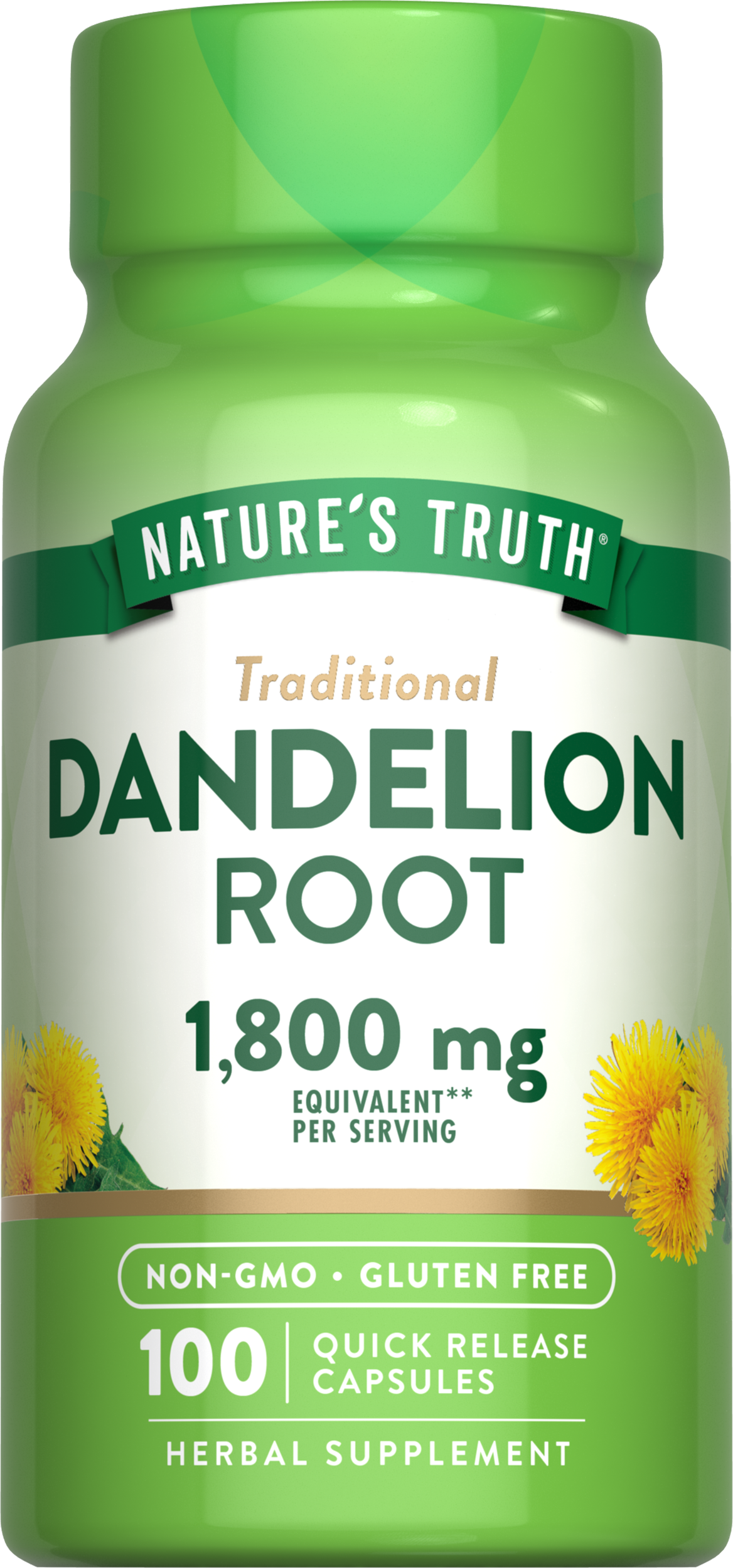 Dandelion Root Extract 1800mg