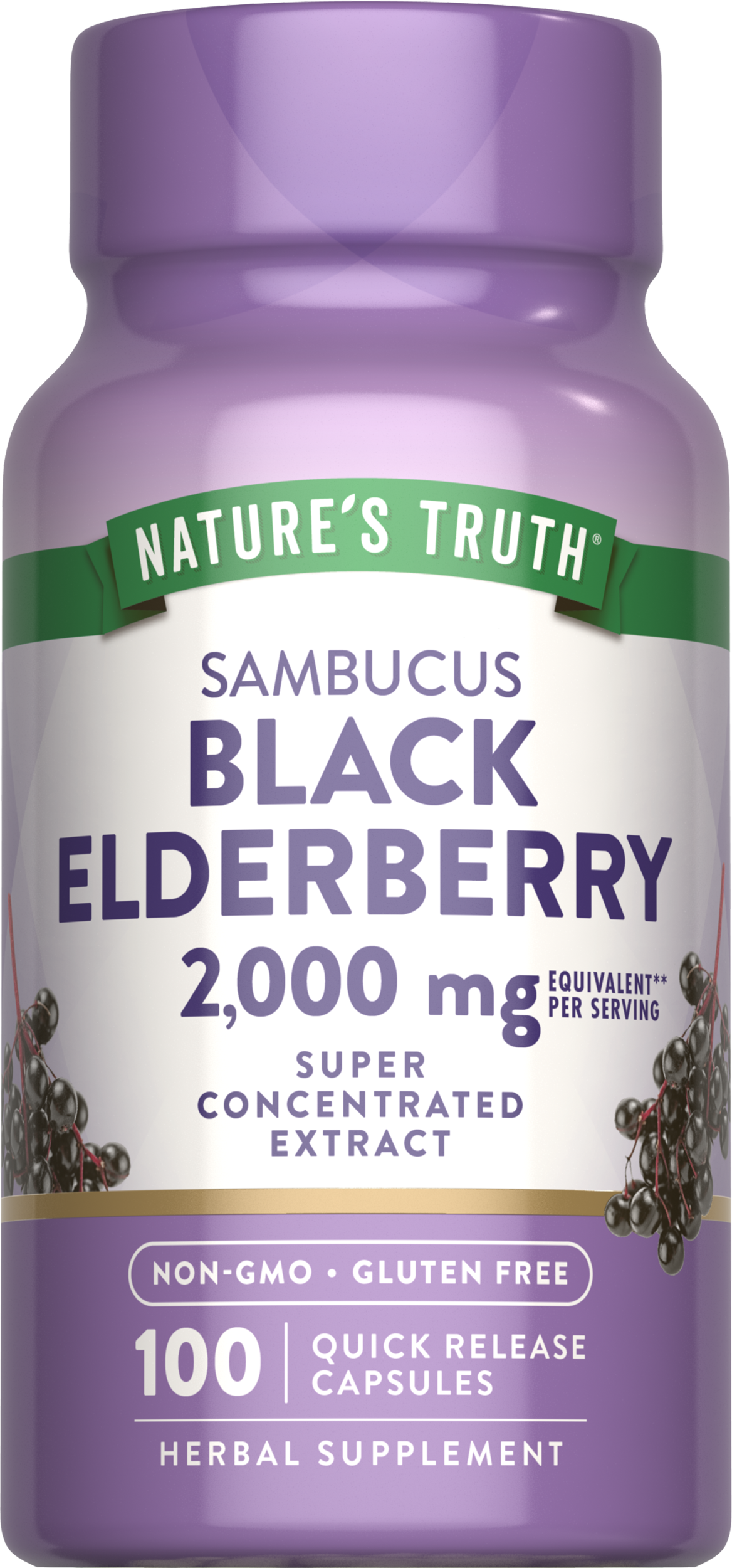 Sambucus Black Elderberry 2000 mg