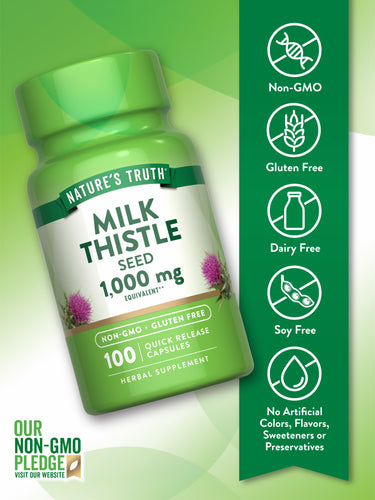 Milk Thistle Seed Extract 1000 mg