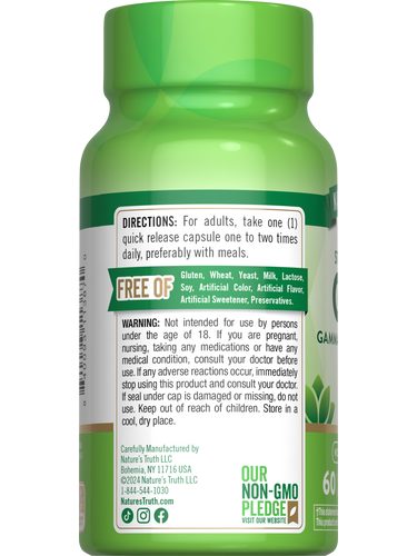 GABA 750 mg (Gamma Aminobutyric Acid)