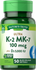 Vitamin K2 + MK7 100mcg with D3 5000IU