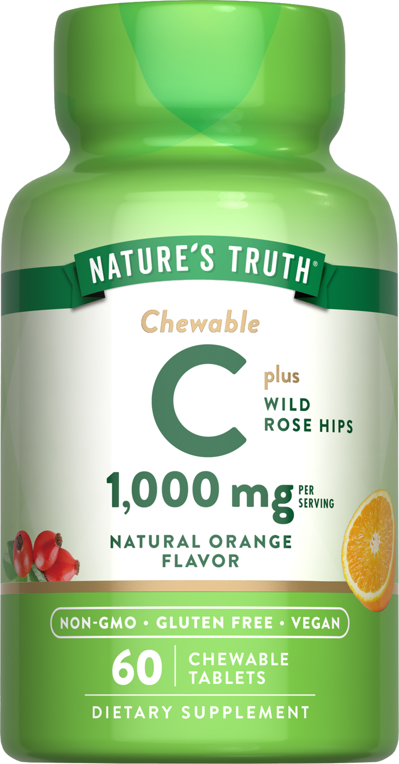 Vitamin C 1000 mg with Rose Hips | Chewables