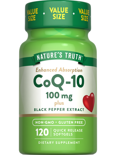 CoQ-10 100 mg with Black Pepper