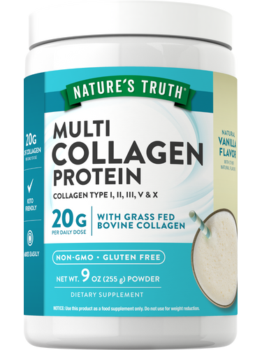 Multi Collagen Protein Powder | Vanilla Flavor