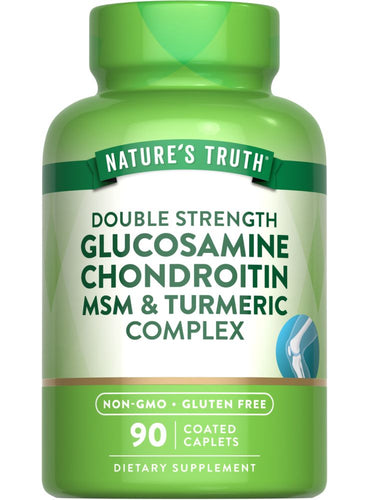 Complejo de Glucosamina Condroitina MSM y Cúrcuma | Doble Fuerza