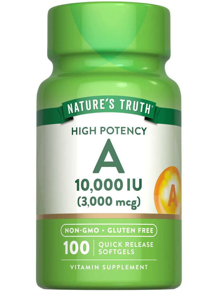 Vitamin A 10,000 IU (3000 mcg)