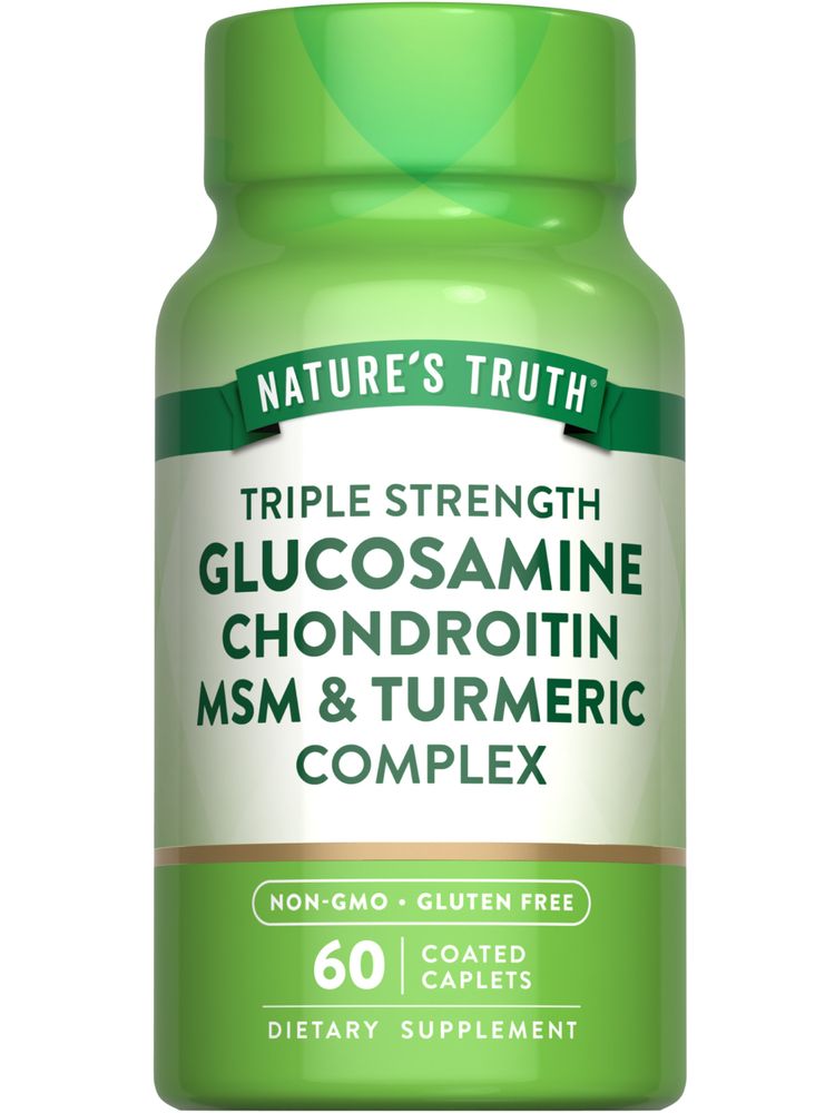 Glucosamine Chondroitin MSM & Turmeric Complex | Triple Strength