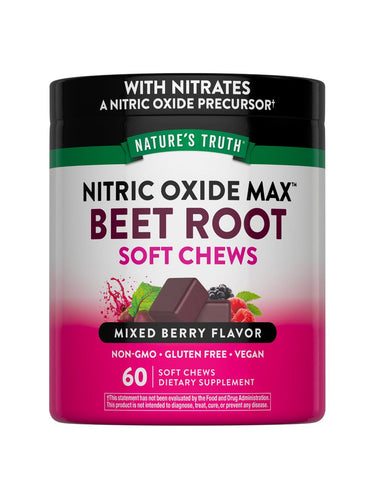 Beet Root Chews | 60 Vegan Soft Chews