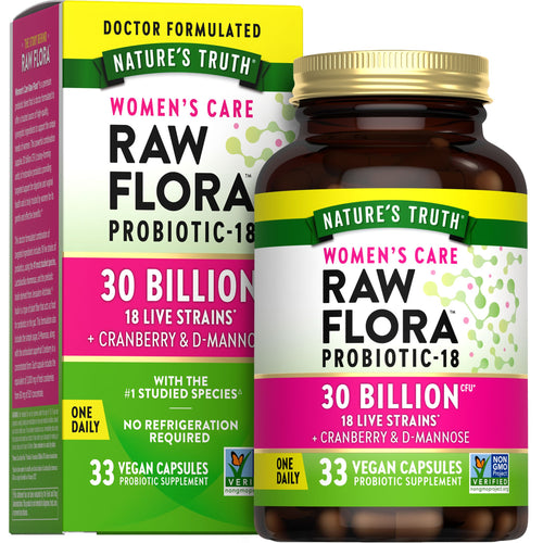 Probiotique pour Femmes 30 Milliards d'UFC | 33 Capsules