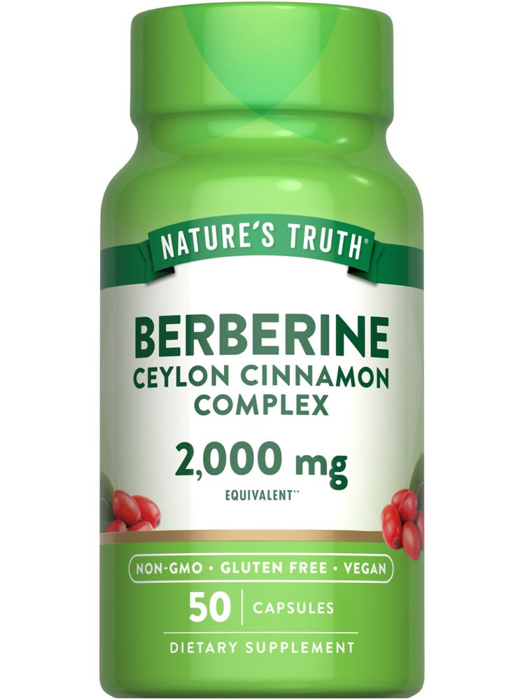 Berberine with Ceylon Cinnamon Complex 2,000mg