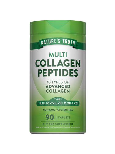 Multi Collagen Peptide Pills | 90 Count